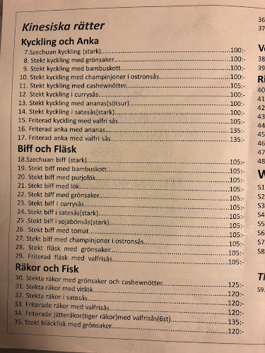 Opinii despre wing wah restaurang în Göteborg - Gastronomi och hotellverksamhet