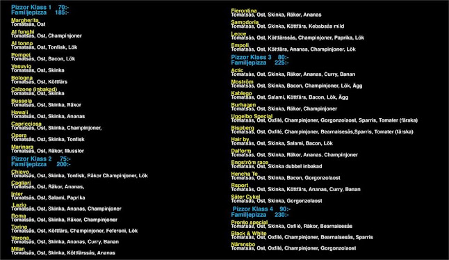 Pizzeria Pronto - Säter