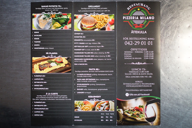 Milano Restaurang Pizzeria - Gastronomi och hotellverksamhet