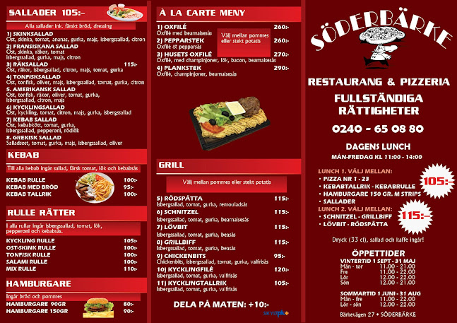 Söderbärke Pizzeria Restaurang - Söderbärke
