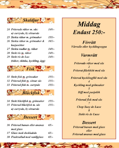 Restaurang Mandarin - Gastronomi och hotellverksamhet