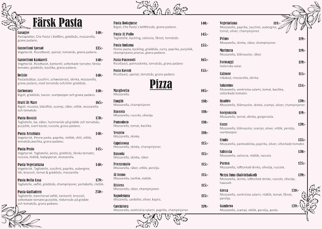 Opinii despre CHE PASTA & PIZZA în Nynäshamn - Gastronomi och hotellverksamhet