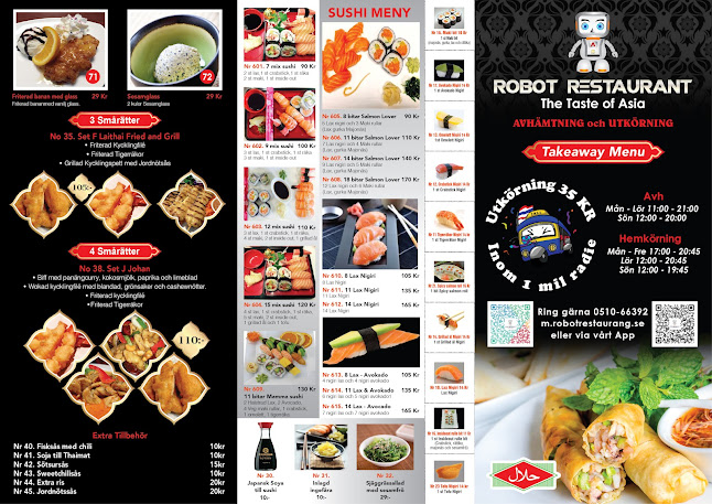 Robot Restaurang (thai och sushi restaurang) - Gastronomi och hotellverksamhet