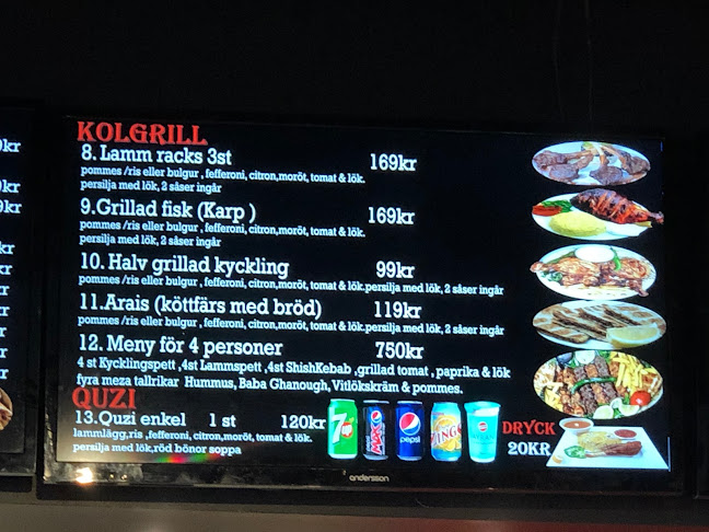 Yala Yala restaurangen Open Times