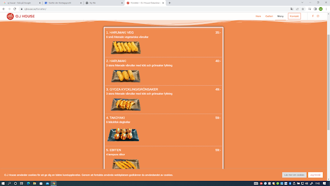 O.J HOUSE (Oskarshamn Japan House) - Gastronomi och hotellverksamhet