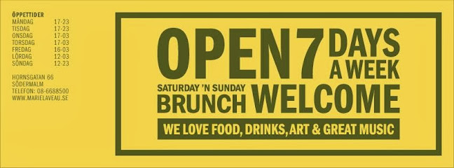 Opinii despre Marie Laveau în Stockholm - Gastronomi och hotellverksamhet