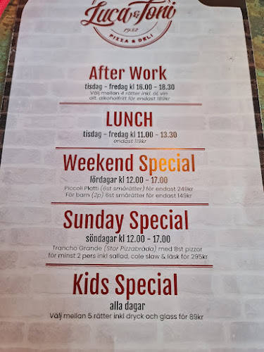 Reviews of Luca & Toni in Norrköping - Gastronomi och hotellverksamhet