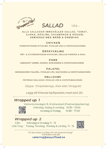 Opinii despre Wrapped up food truck în Kristianstad - Gastronomi och hotellverksamhet