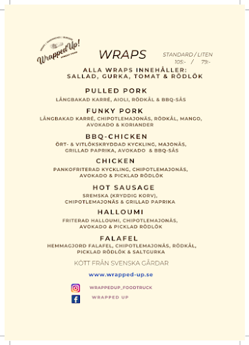 Wrapped up food truck