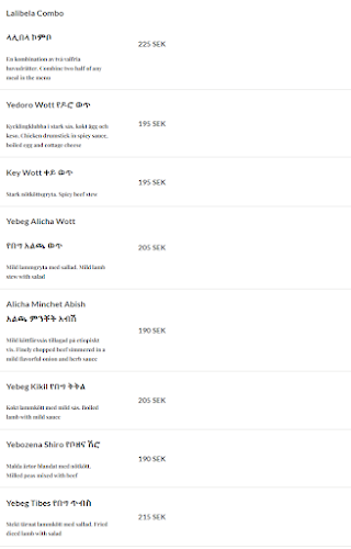 Opinii despre Lalibela Bar & Restaurang în Stockholm - Gastronomi och hotellverksamhet