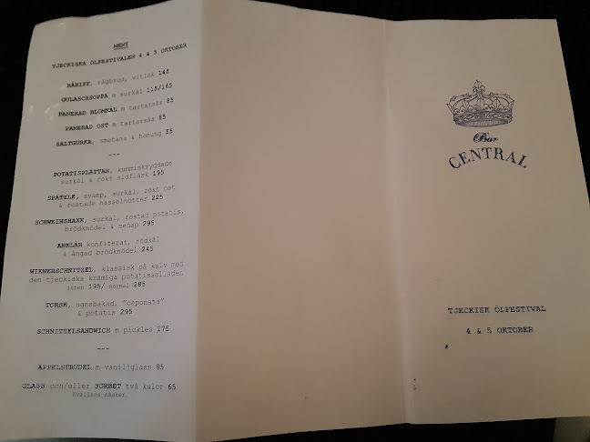 Opinii despre Bar Central în Stockholm - Gastronomi och hotellverksamhet