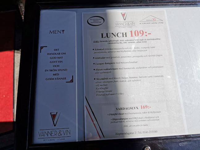 Restaurang Vänner & Vin i Motala - Gastronomi och hotellverksamhet