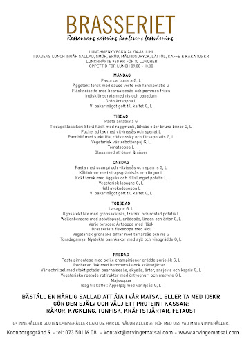 Opinii despre Brasseriet Kista Ärvingematsal în Kista - Gastronomi och hotellverksamhet