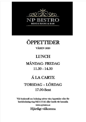 NP BISTRO - Gastronomi och hotellverksamhet