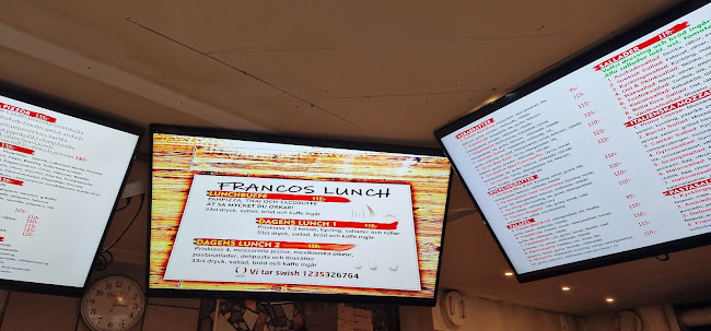 Franco's pizzeria Phone number