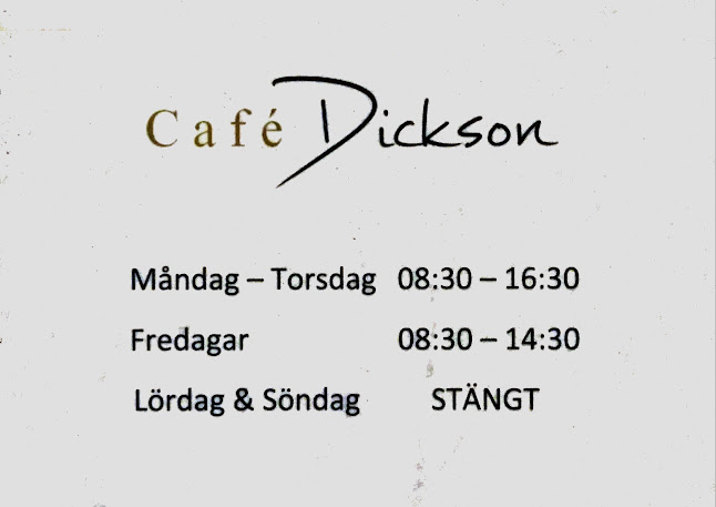 Café Dickson - Göteborg