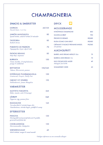 Slottsrestaurangen Nyköpingshus - Gastronomi och hotellverksamhet