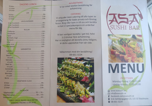 Opinii despre ASA Sushi în Stockholm - Gastronomi och hotellverksamhet