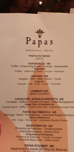 Opinii despre Papas în Båstad - Gastronomi och hotellverksamhet