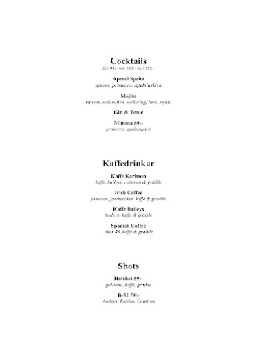 La Famiglia Restaurang - Gastronomi och hotellverksamhet