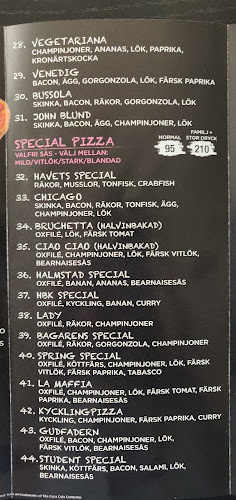 Opinii despre Klackerups Pizzeria în Halmstad - Gastronomi och hotellverksamhet