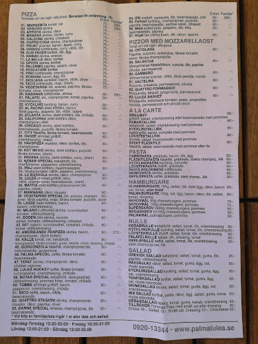 Palma Restaurang & Pizzeria