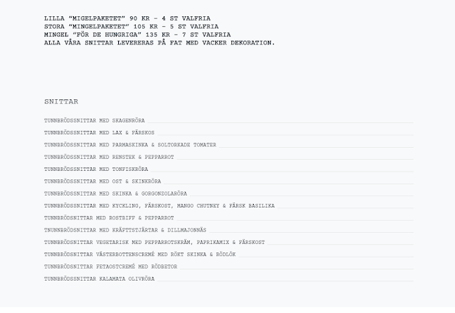 Cateringfabriken - Stockholm