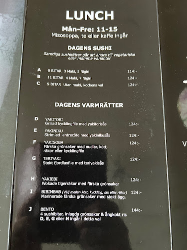 Reviews of Tezukuri Sushi in Stockholm - Gastronomi och hotellverksamhet