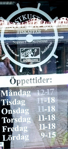 Reviews of Nya Vestkustens Fiskaffär in Alingsås - Gastronomi och hotellverksamhet