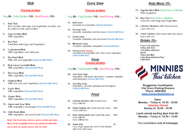 Minnies Thai Kitchen AB