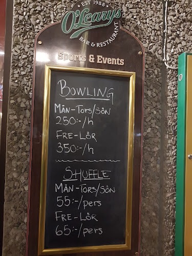 O'Learys Gävle Open Times