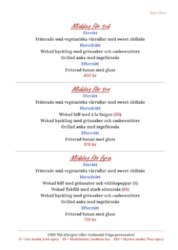 Saigon House - Gastronomi och hotellverksamhet