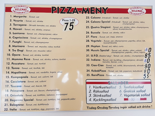Helenas Pizzabutik - Örnsköldsvik