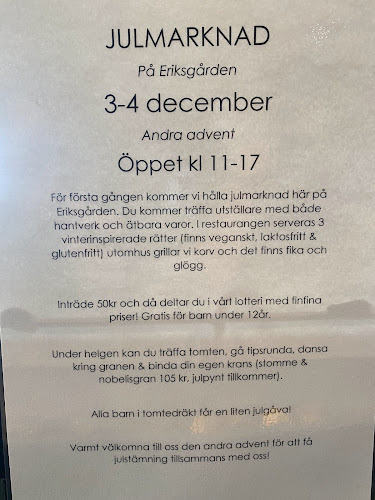 Eriksgården - restaurang och gårdsbutik