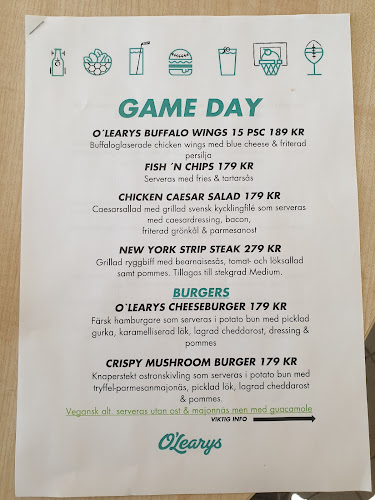 Comentarii opinii despre O'Learys Halmstad