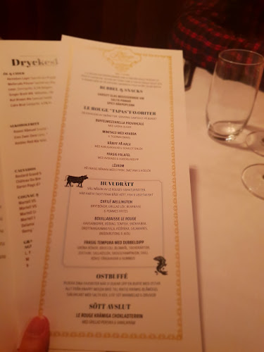 Reviews of Le Rouge - Fransk restaurang in Stockholm - Gastronomi och hotellverksamhet