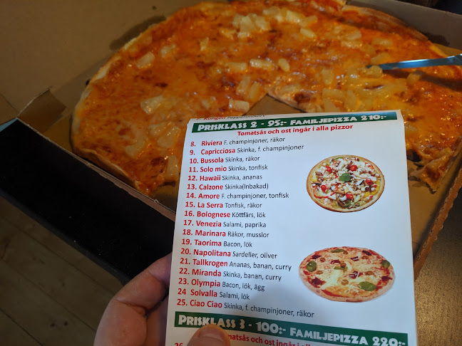 Opinii despre Pizzeria Tallkrogen în Enskede - Gastronomi och hotellverksamhet