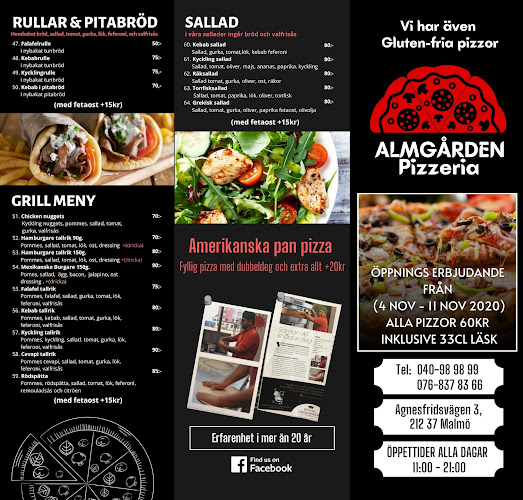 Opinii despre Almgårdens pizzeria în Malmö - Gastronomi och hotellverksamhet