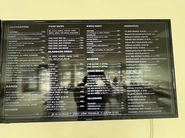 Oxe sushi - Oxelösund