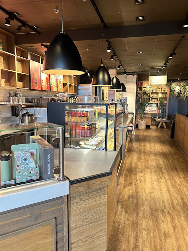 Opinii despre Espresso House Kungsmässan în Kungsbacka - Gastronomi och hotellverksamhet