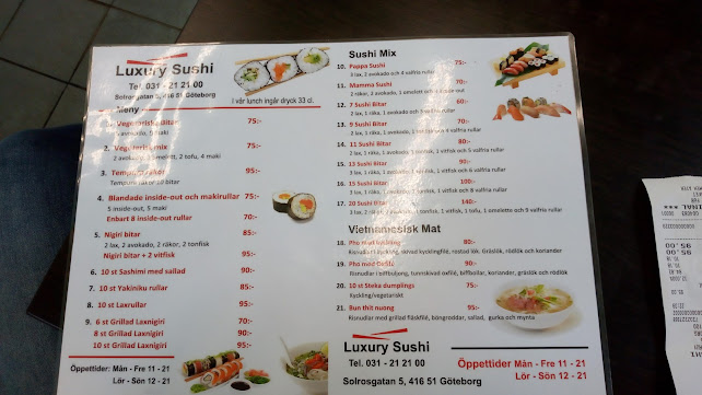 Comentarii opinii despre Luxury Sushi