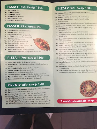 Opinii despre Venedig pizzeria în Kalmar - Gastronomi och hotellverksamhet