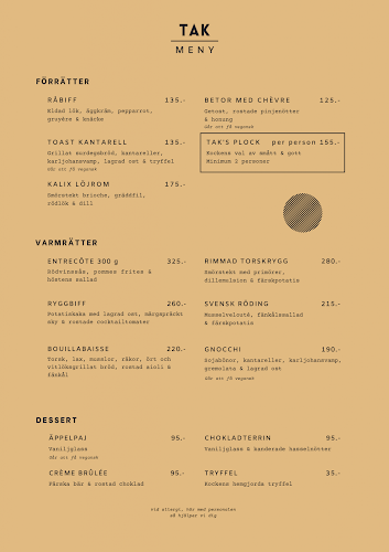 TAK Skybar - Gastronomi och hotellverksamhet