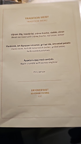 Comentarii opinii despre Restaurang Tradition