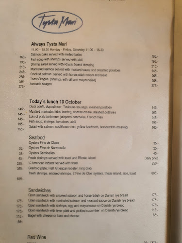 Opinii despre Tysta Mari în Stockholm - Gastronomi och hotellverksamhet