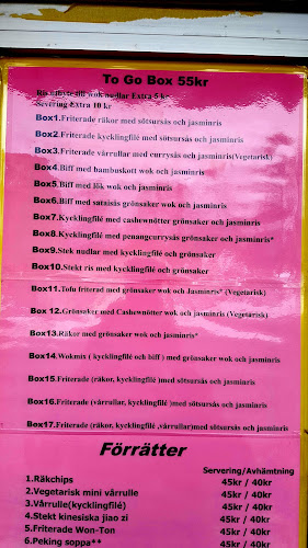 Opinii despre Hong Restaurang i Örnsköldsvik în Örnsköldsvik - Gastronomi och hotellverksamhet