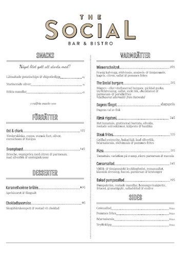 The Social Bar & Bistro - Göteborg