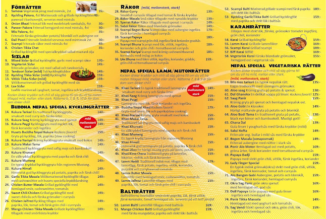 Opinii despre Buddha Nepal în Årsta - Gastronomi och hotellverksamhet