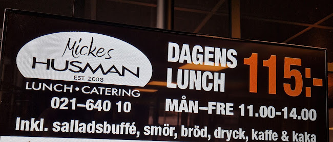 Opinii despre Mickes Husman în Västerås - Gastronomi och hotellverksamhet
