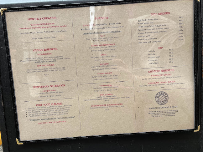 Opinii despre Barrels (Gamla Stan) în Stockholm - Gastronomi och hotellverksamhet